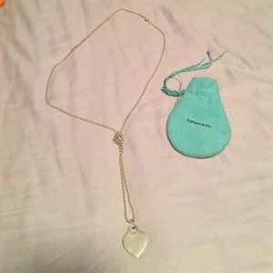Tiffany & CO dog tag necklace